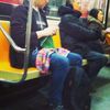 Man Spotted Knitting On The Subway Is Your New Winter Boyfriend